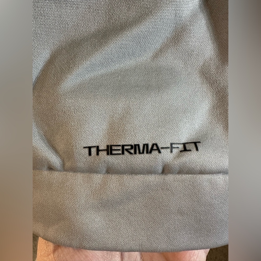 Kids Nike Gray Hoodie with Black Logo - Picture 5 of 12